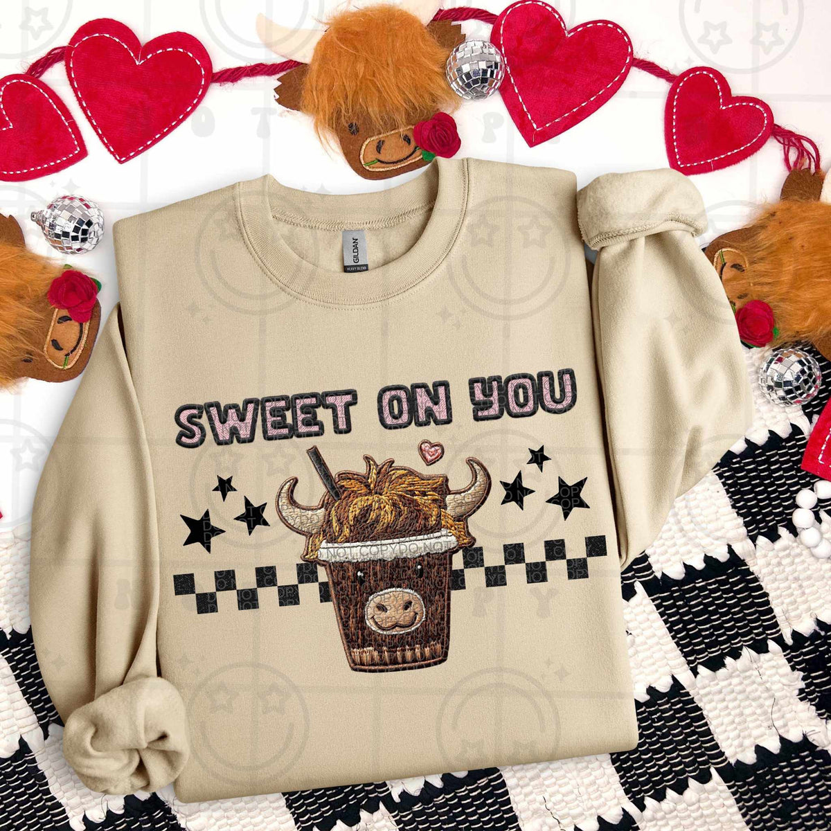 Sweet on you (HW) 82416 DTF transfer
