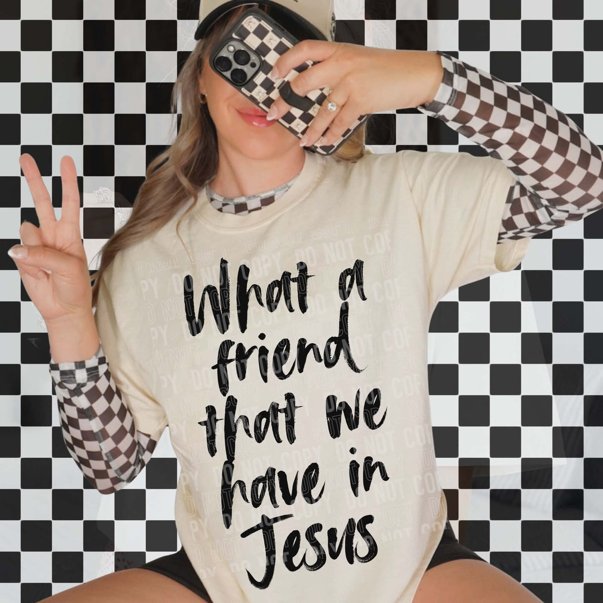 What a friend we have in jesus (Sbb) DTF Transfer