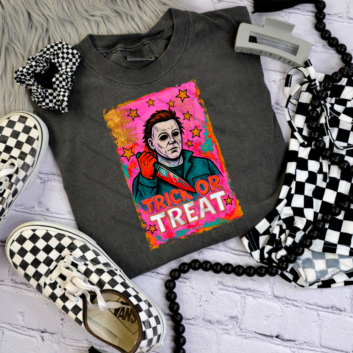 Trick Or Treat (saved) 110469 DTF transfer