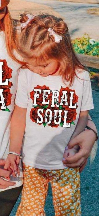 Feral soul red roses (LYTTLE) 70053 DTF transfer