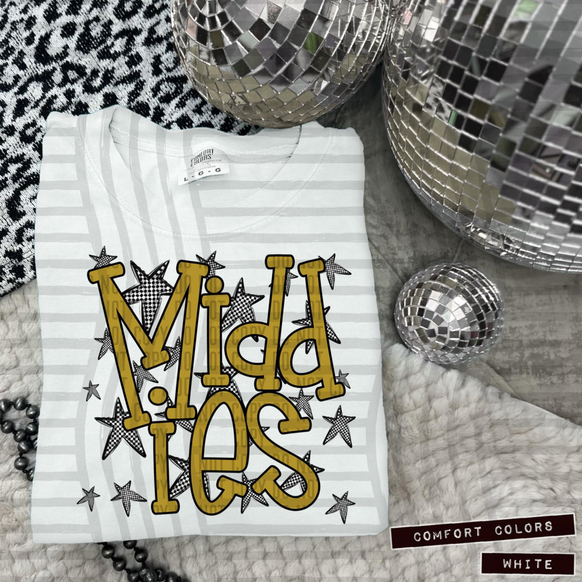 Gold Staggered Mascots (Caplinger)