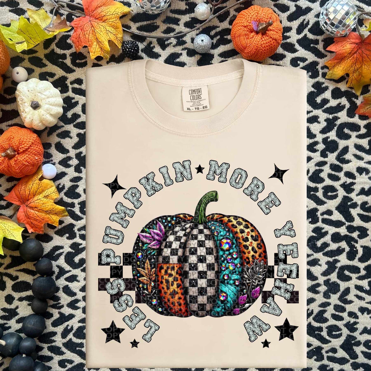 Less pumpkin more yeehaw 58201 DTF transfer