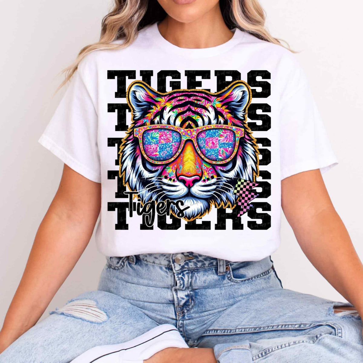 Tigers Stacked Exclusive (Virgo) 109035 DTF transfer