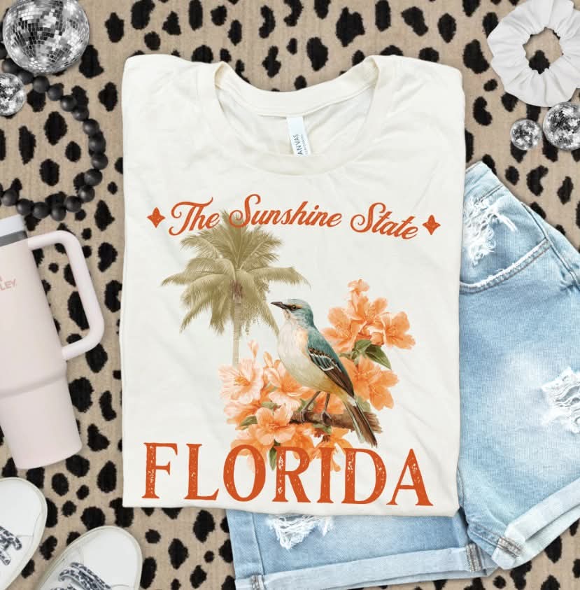 Florida flowers (s&g) DTF Transfer