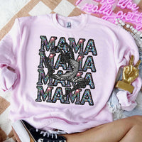 Mama stacked rhinestone gymnastics (CITY) 52345 DTF transfer