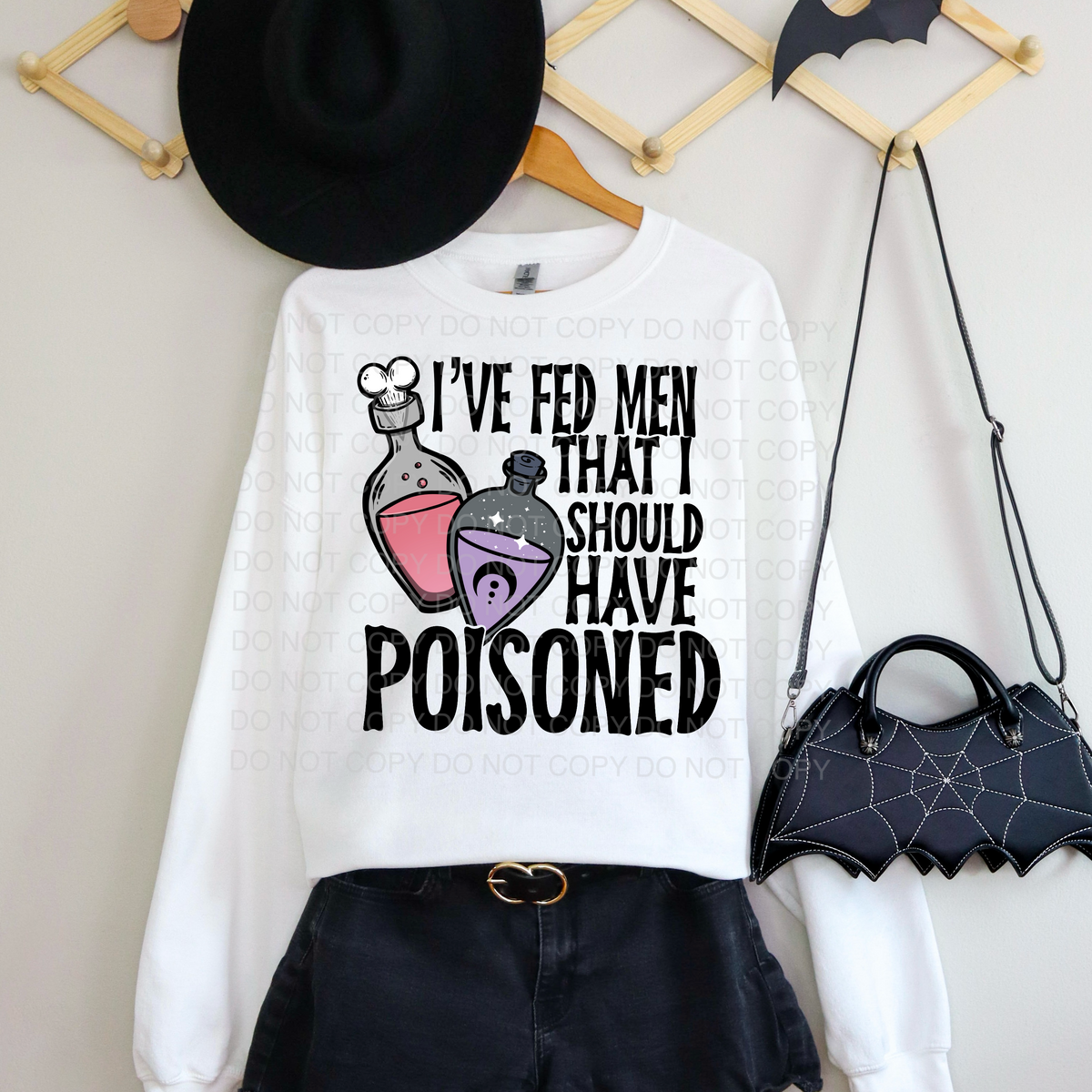 Ive fed men that i should have poisoned 49901 DTF transfer