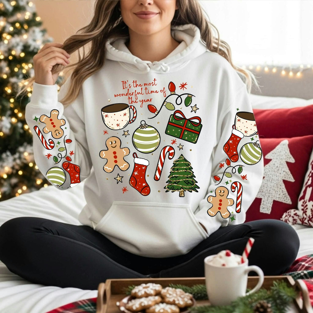 It’s the most wonderful time Christmas items SET OF 2 SLEEVES (CSC) Sunday Special DTF transfer