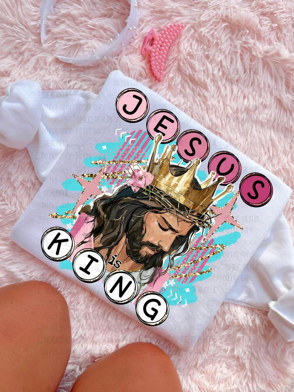 Jesus is king (Carter) Sunday Special DTF transfer