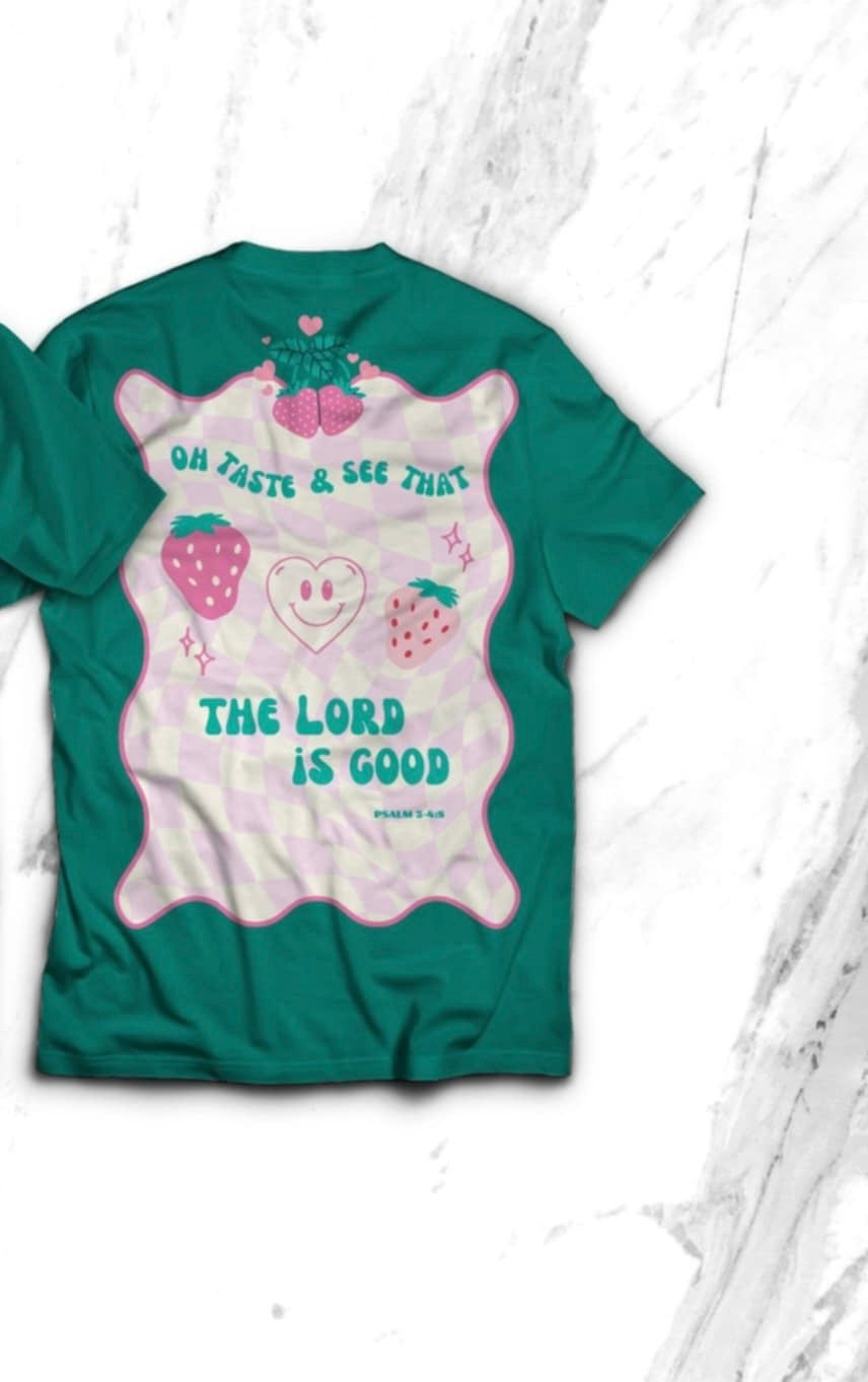 Oh taste & see that the lord is good 106147 DTF transfer