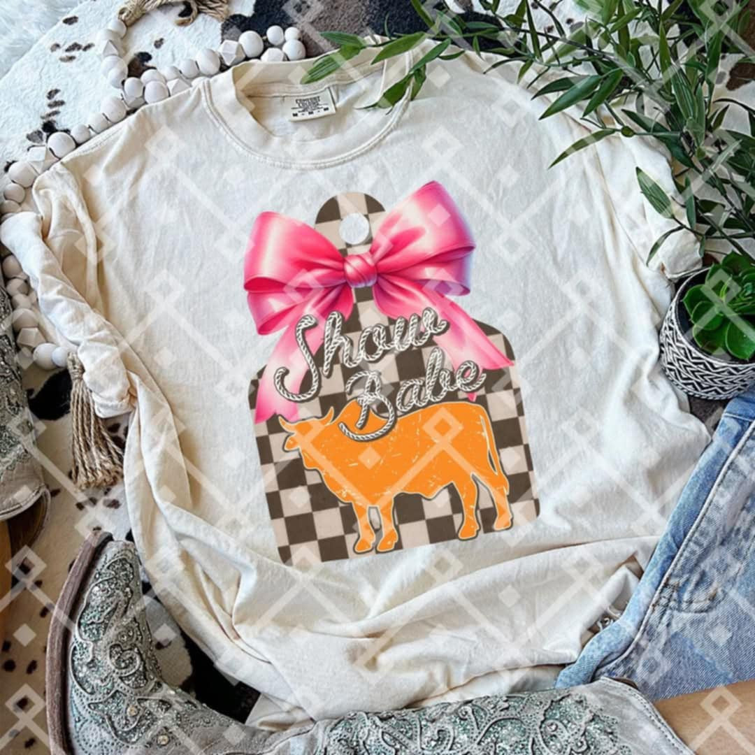 Show babe bull (CRAFTI) 91097 DTF transfer