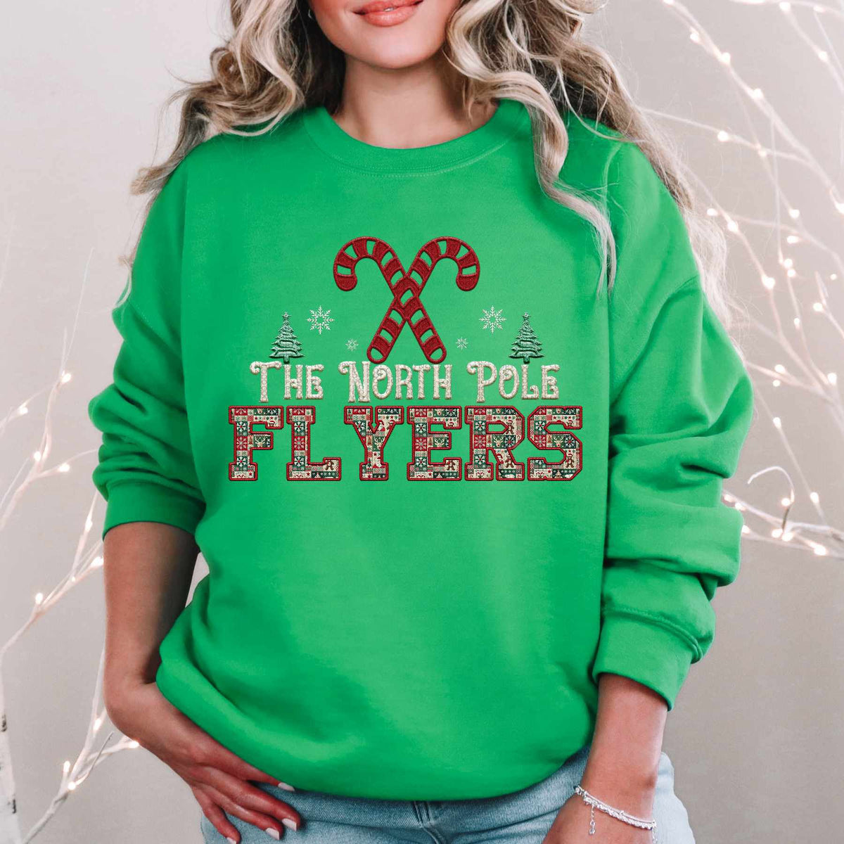 The North Pole flyers 65334 DTF transfer