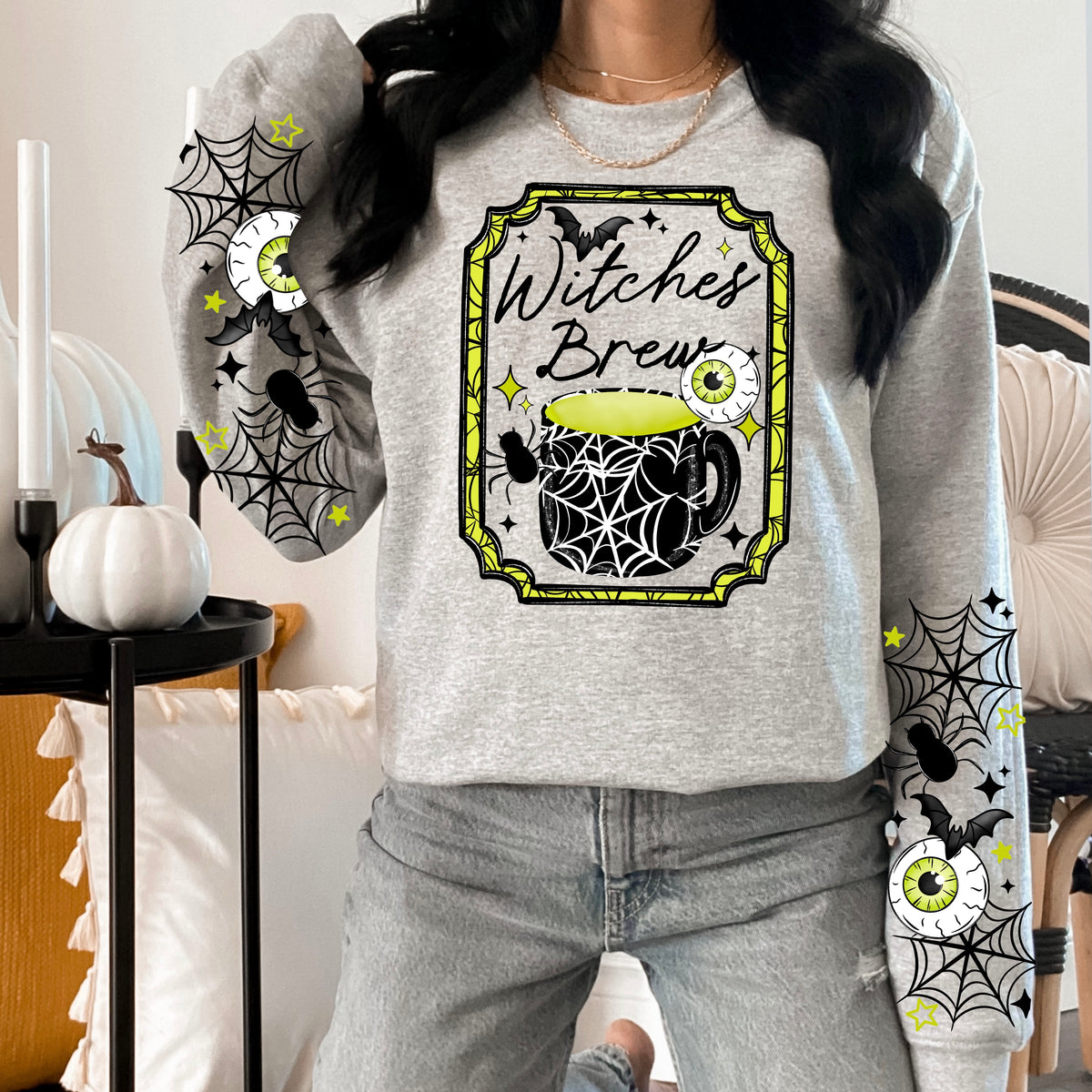 Witches Brew black accents (front only) (CSC) DTF Transfer