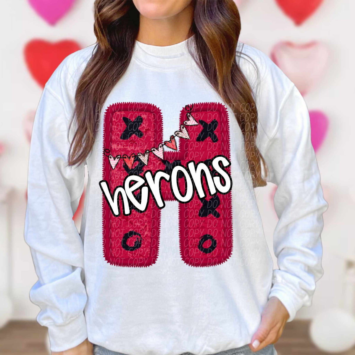H herons valentine (CITY) 79038 DTF transfer