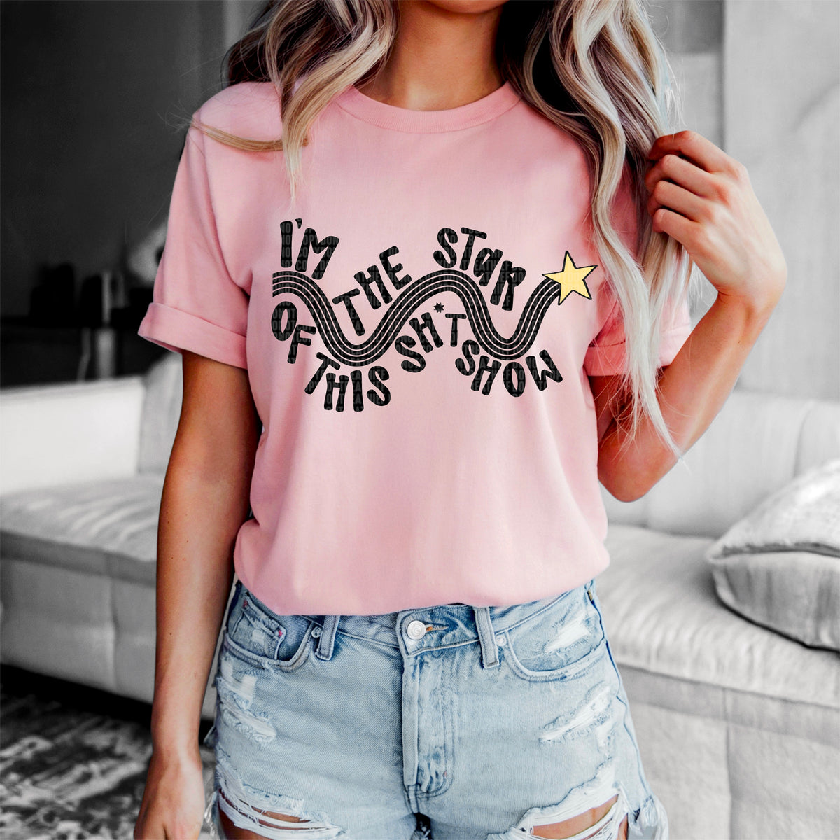 I’m the star of this shit show 95092 DTF transfer