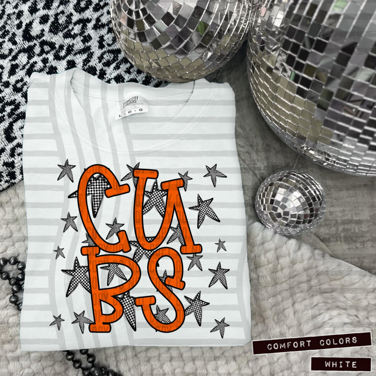 Orange Staggered Mascots (Caplinger)