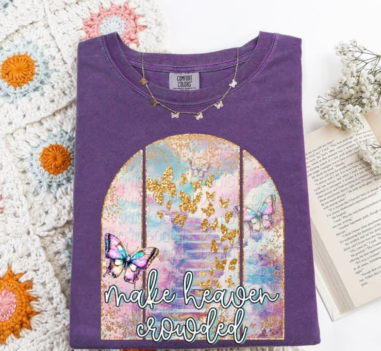 Make heaven crowed butterflies 107245 DTF transfer