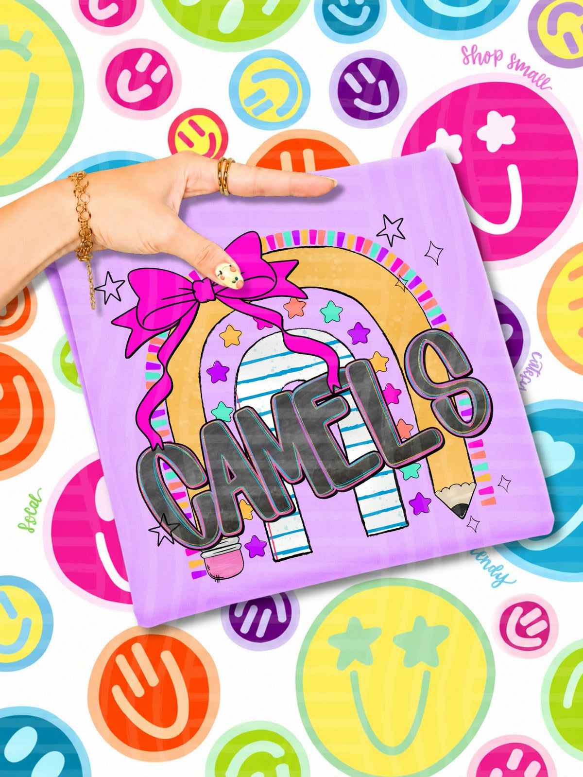 Camels Rainbow crayon (caplinger) DTF Transfer