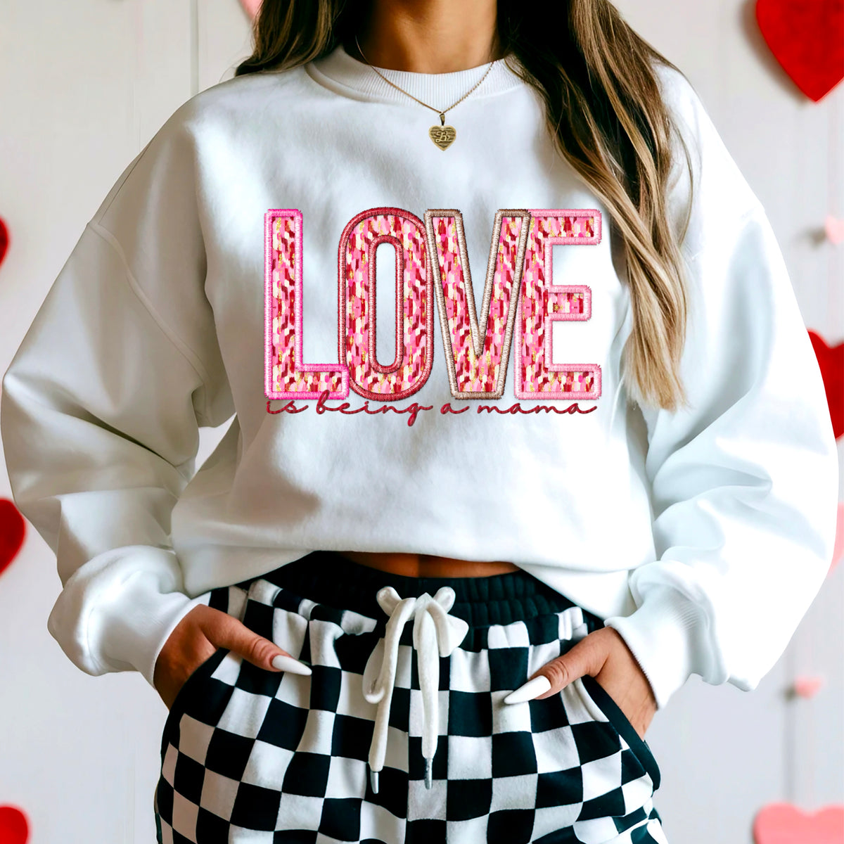Love is being a mama 91739 DTF transfer