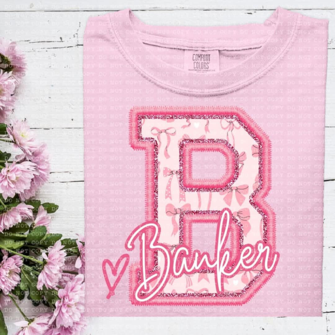 B banker coquette (ECHT) 93858 DTF transfer