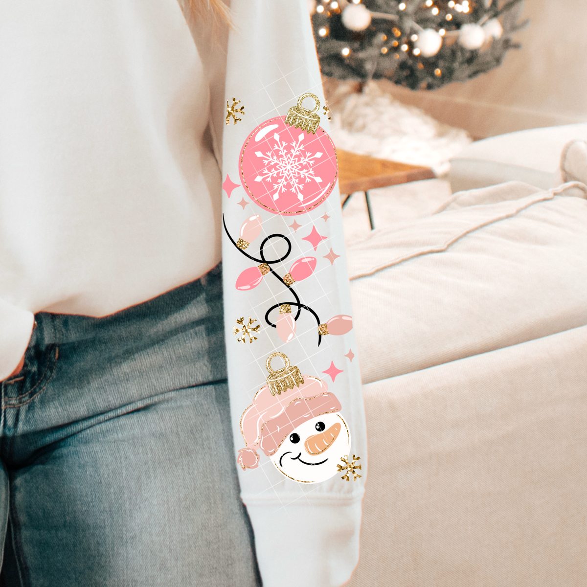 Jingle all the way (SLEEVE) (CSC) DTF transfer