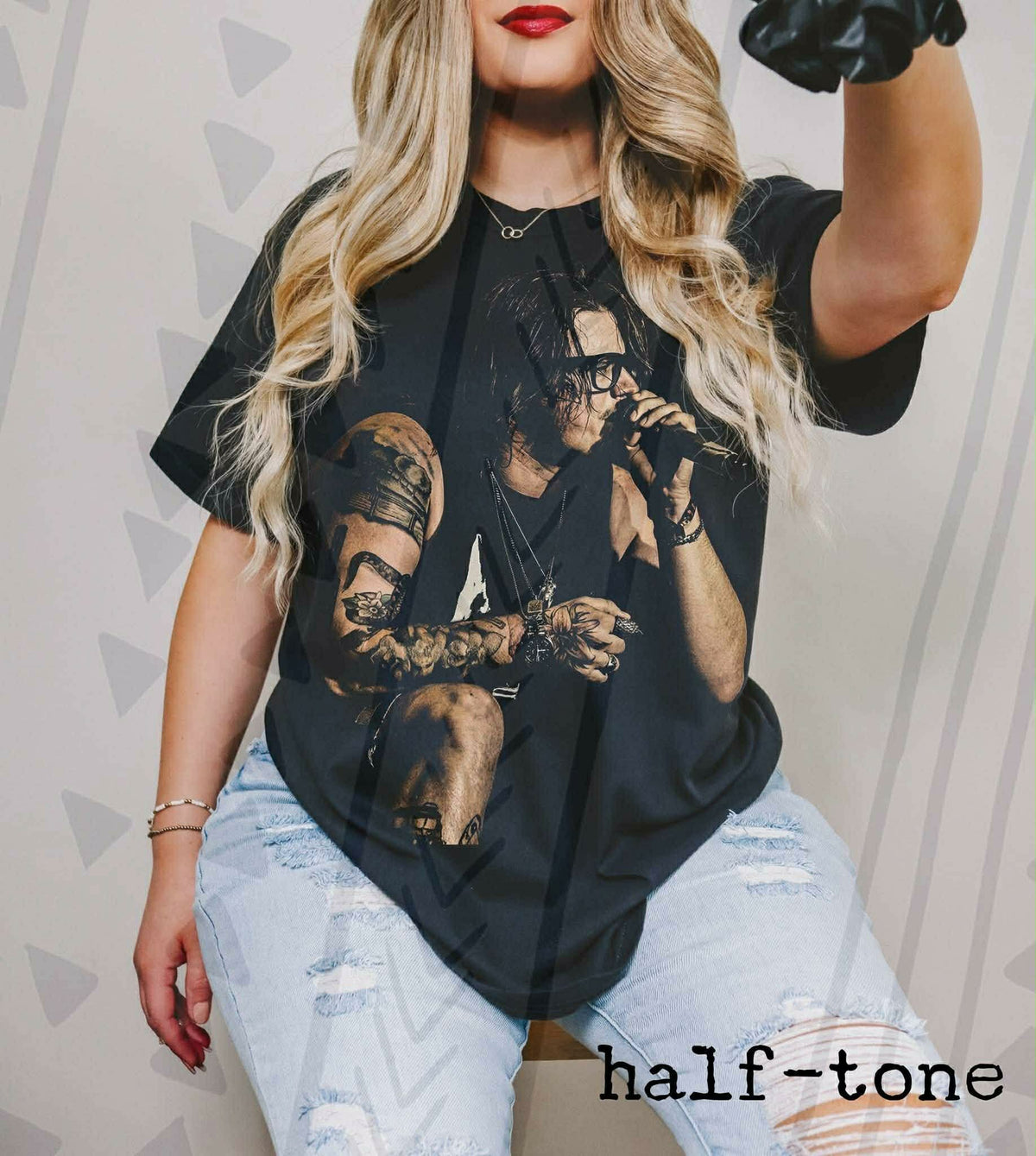 Halftone H (Tgg) DTF Transfer