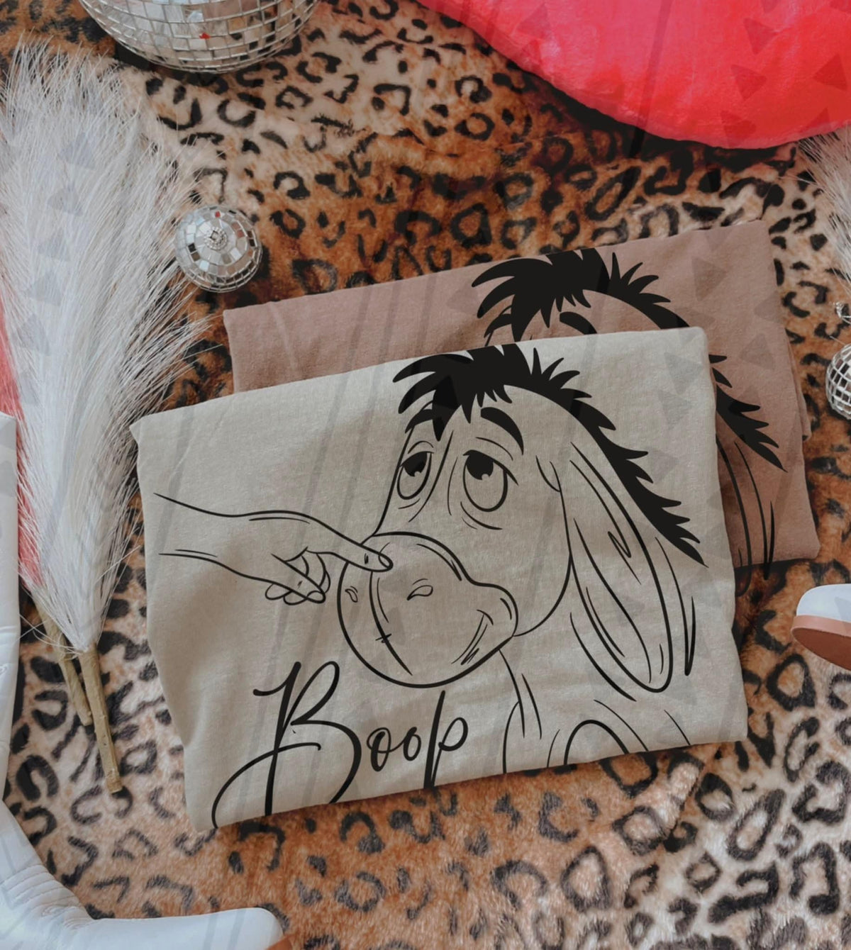 Boop donkey ey0re TGG DTF transfer