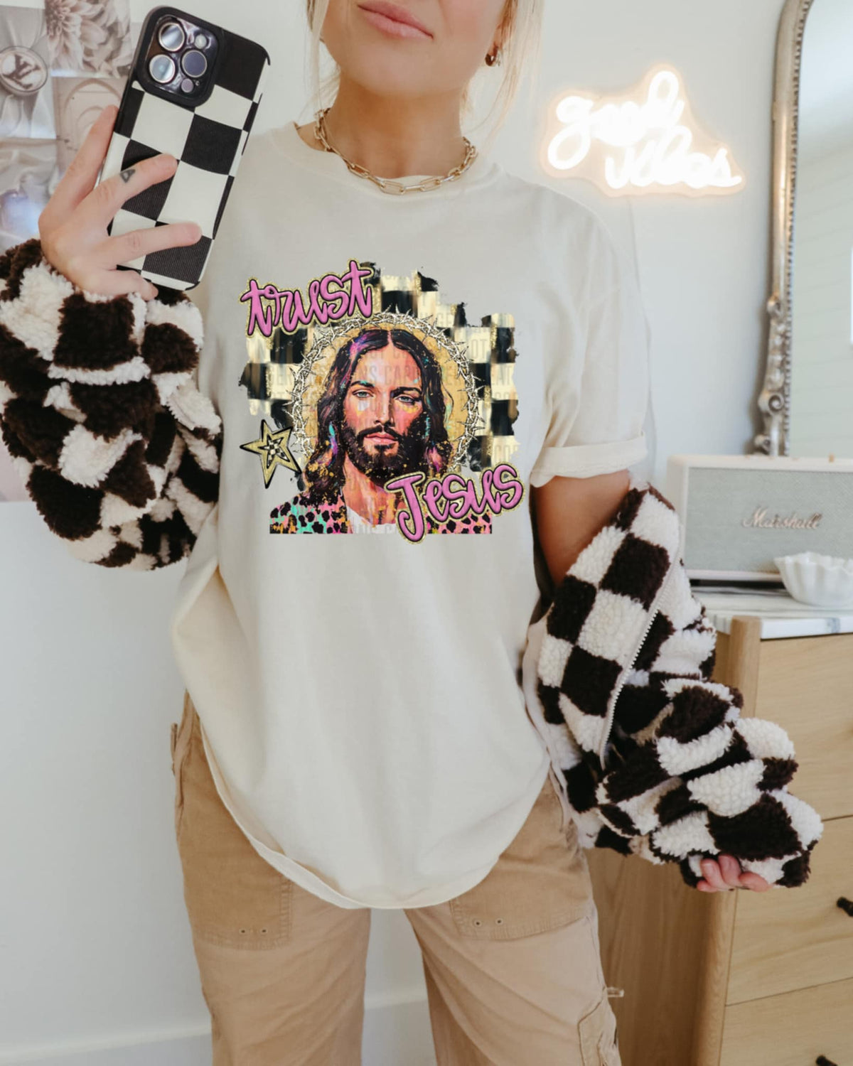 Trust jesus 94578 DTF transfer