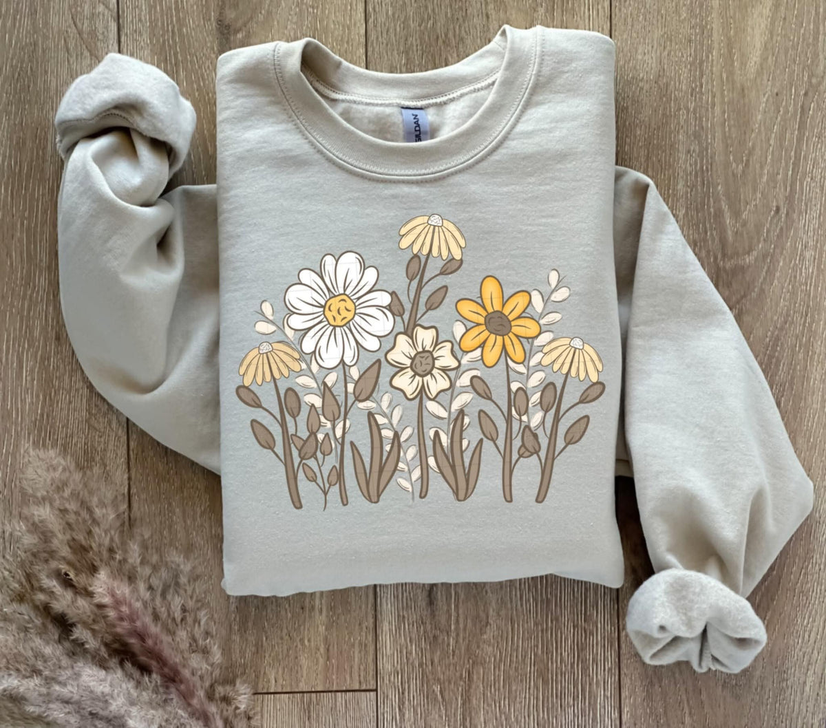 Wildflowers LIGHT (Linda) 109340 DTF transfer