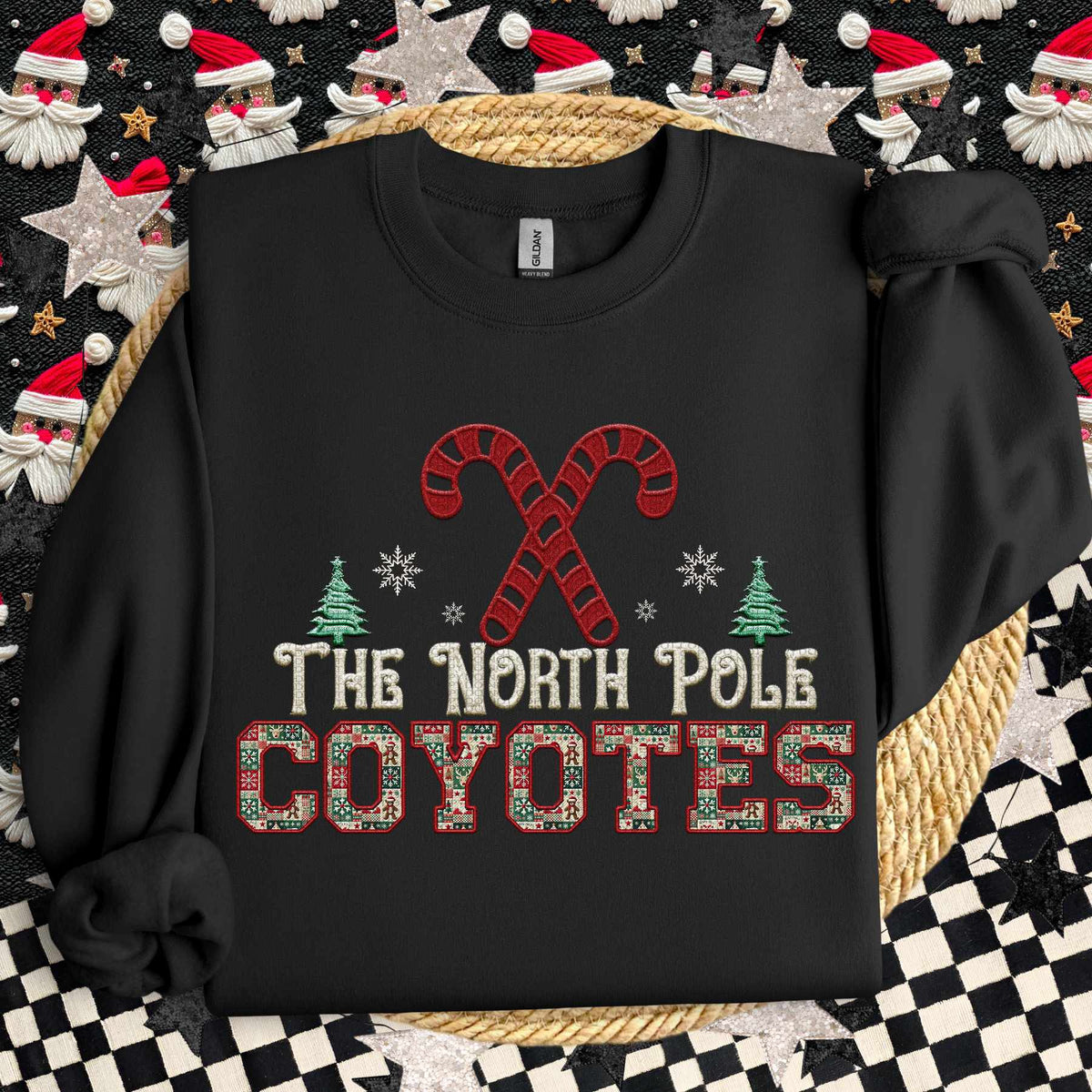 The North Pole coyotes 65388 DTF transfer