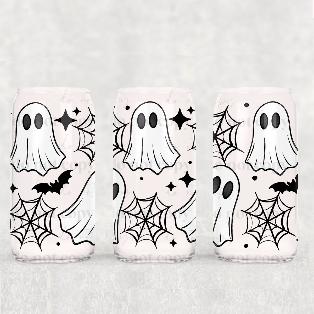 Ghosts and webs (CSC) UV DTF WRAP