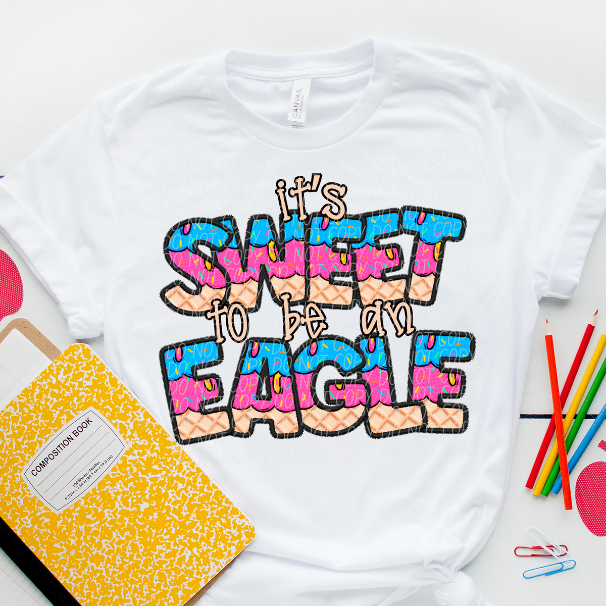 It's sweet to be a EAGLE drip (Caplinger) DTF transfer