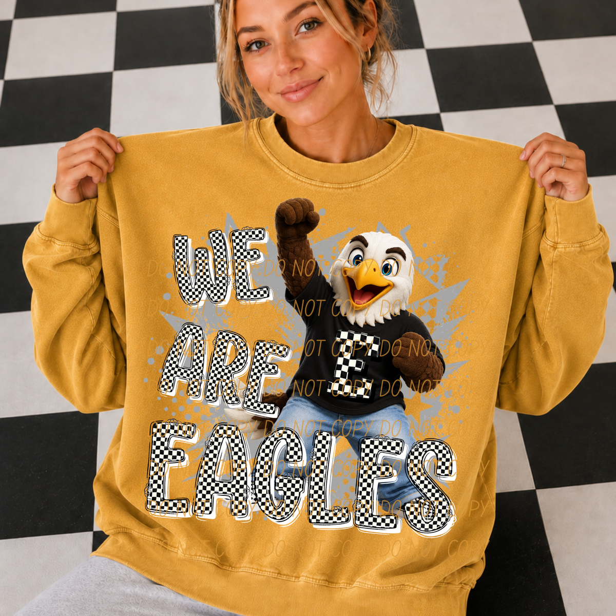 eagles campus crew (city) DTF transfer