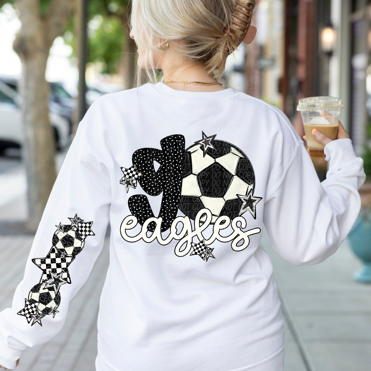 eagles soccer black and white (city)