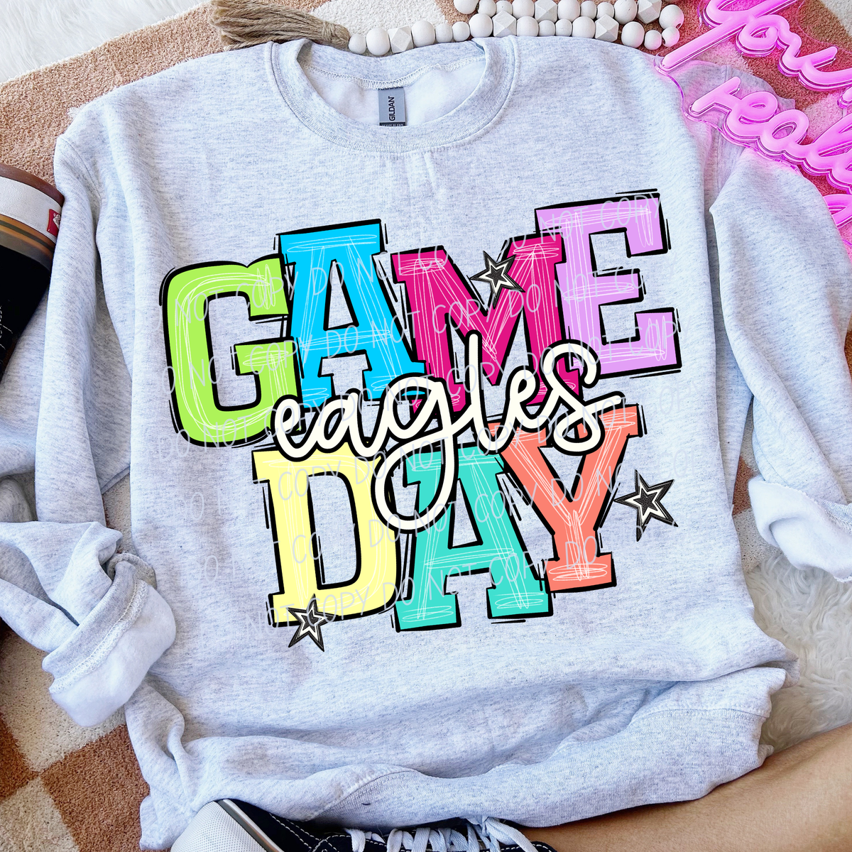 Eagles-Preppy Game Day (City) DTF Transfer