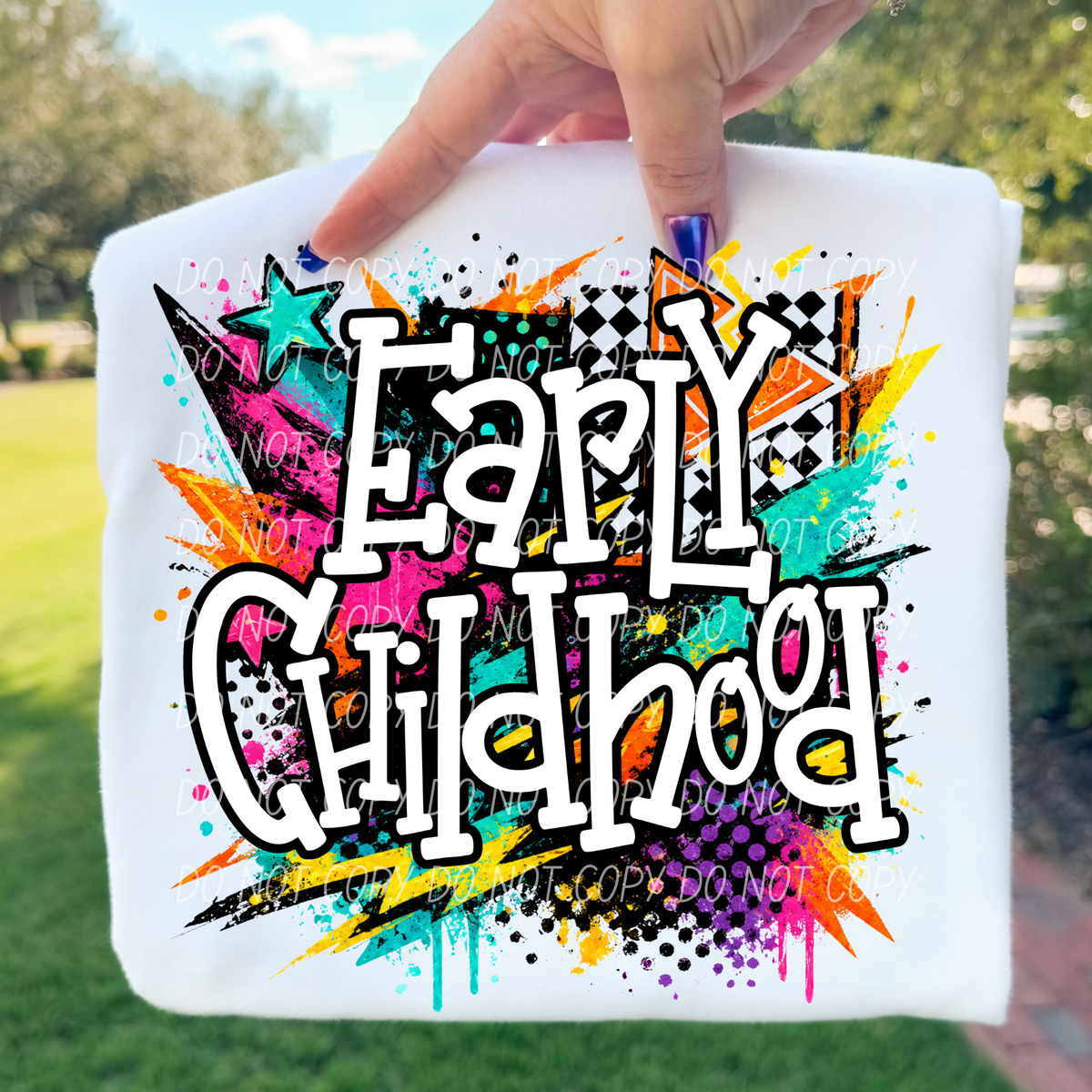 Early childhood totally tubular (City) DTF Transfer