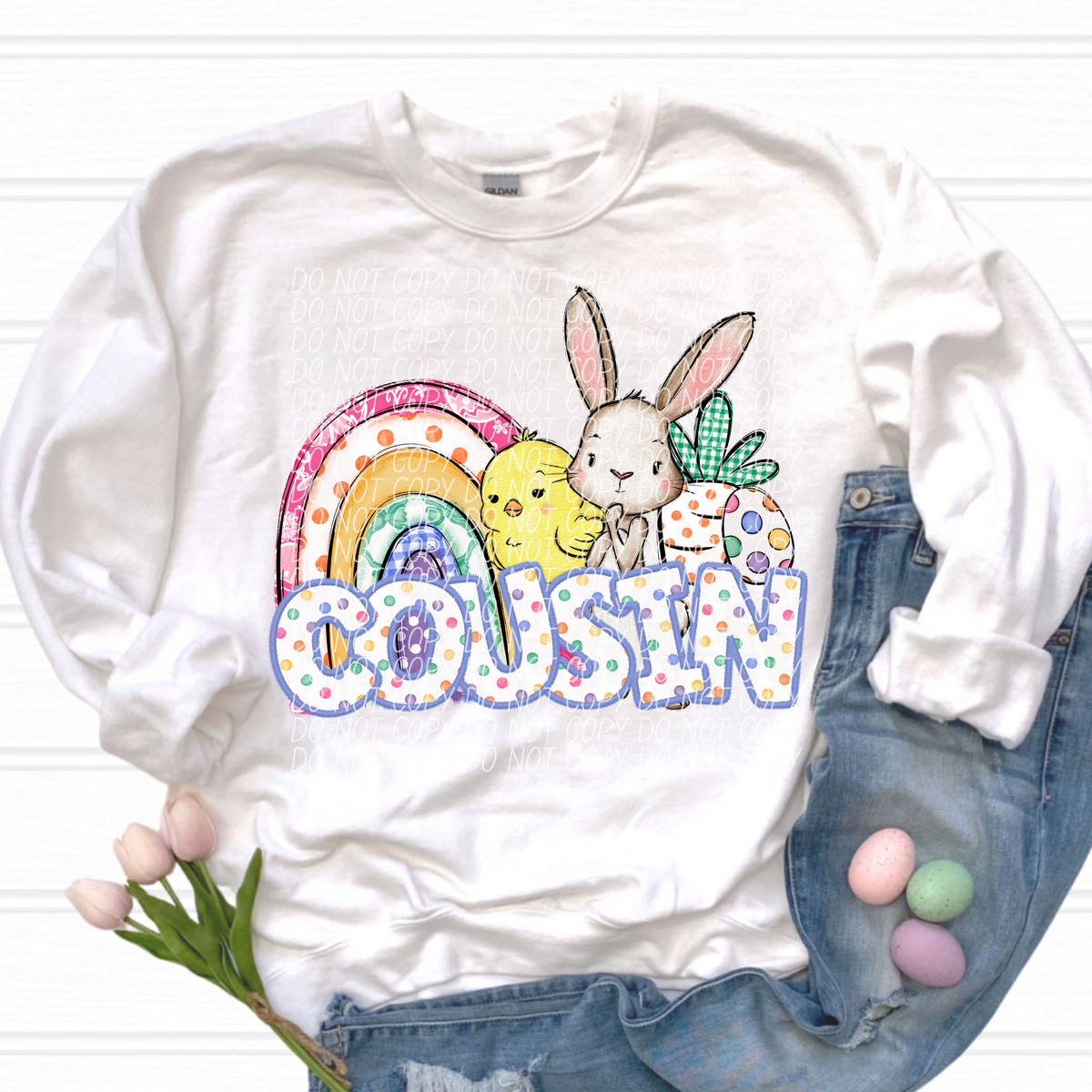 Easter Cousin (CITY) DTF transfer