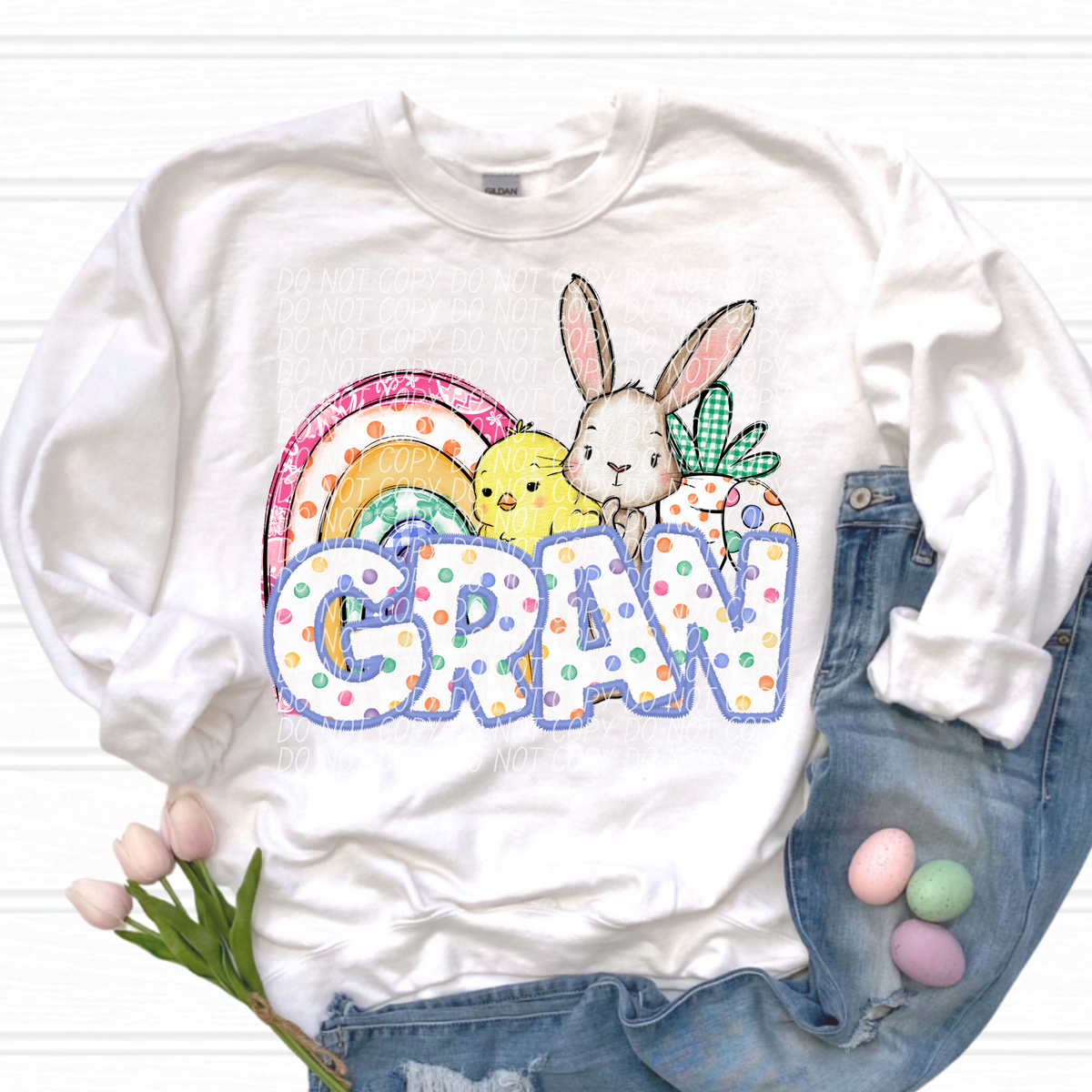 Easter Gran (CITY) DTF transfer