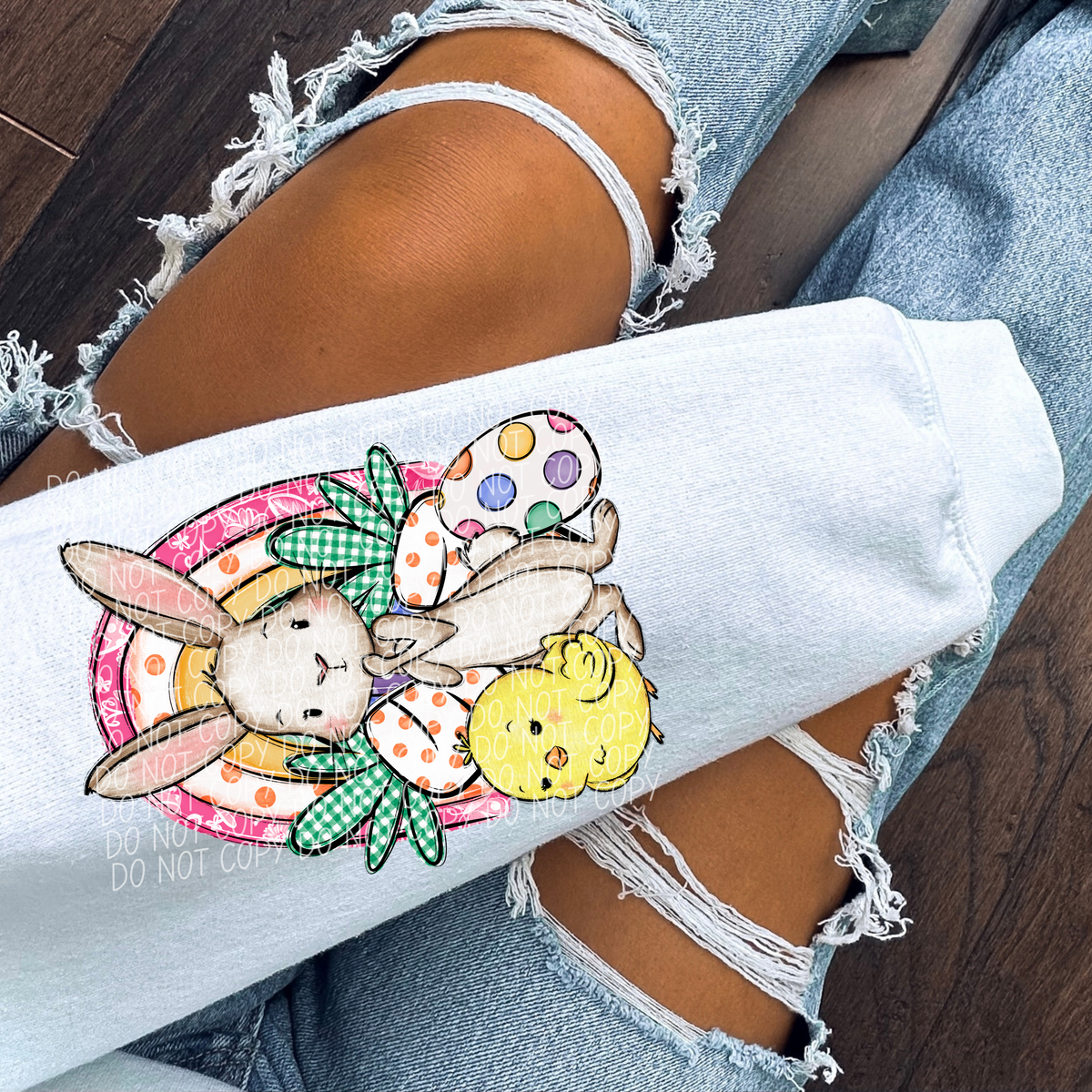 Easter Sleeve (CITY) DTF transfer