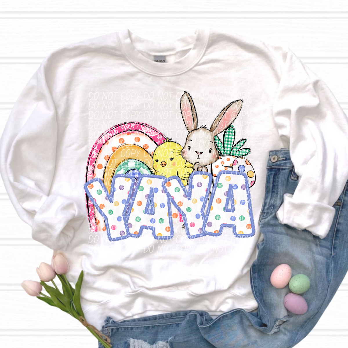 Easter Yaya (CITY) DTF transfer