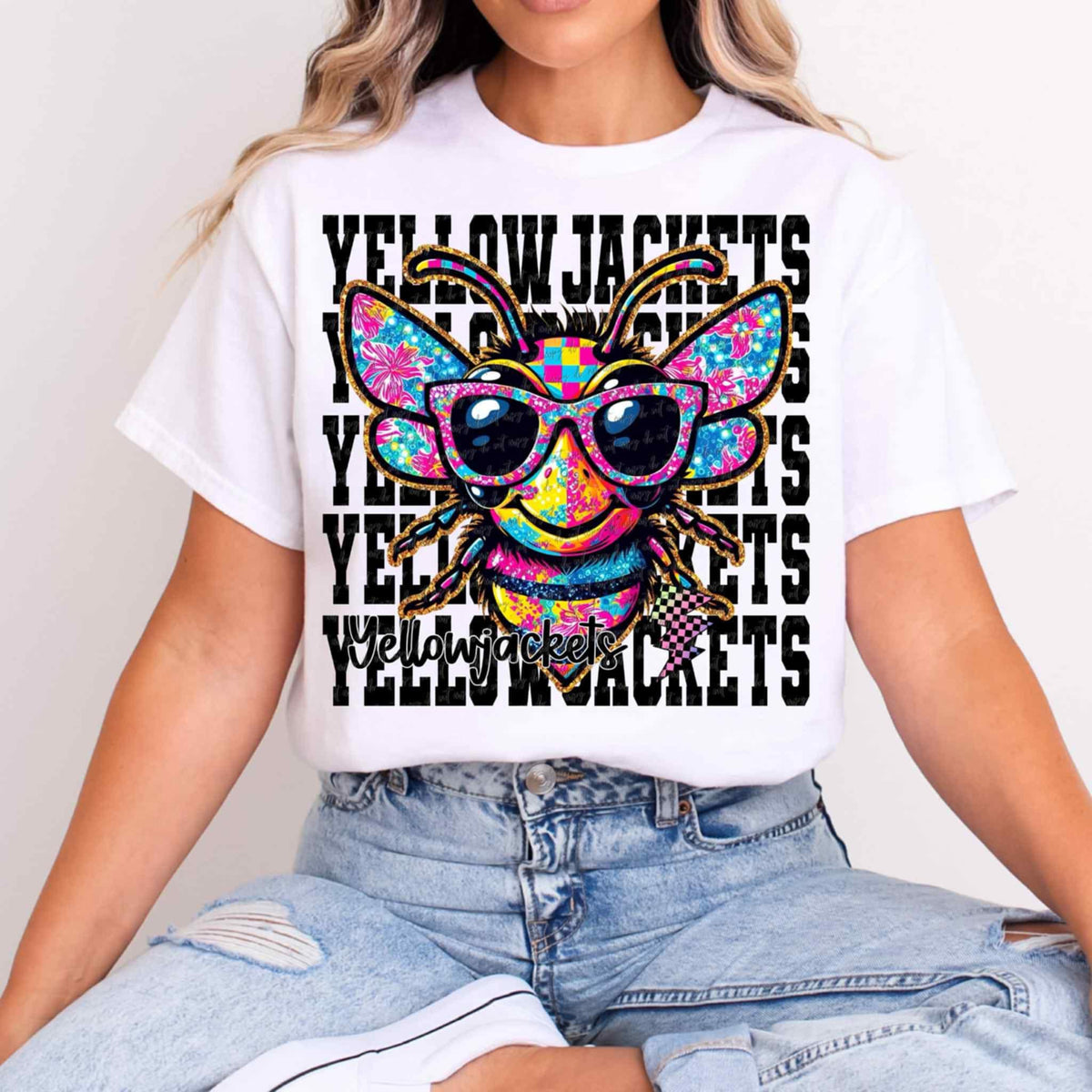 Yellowjackets Stacked Exclusive (Virgo) 109032 DTF transfer