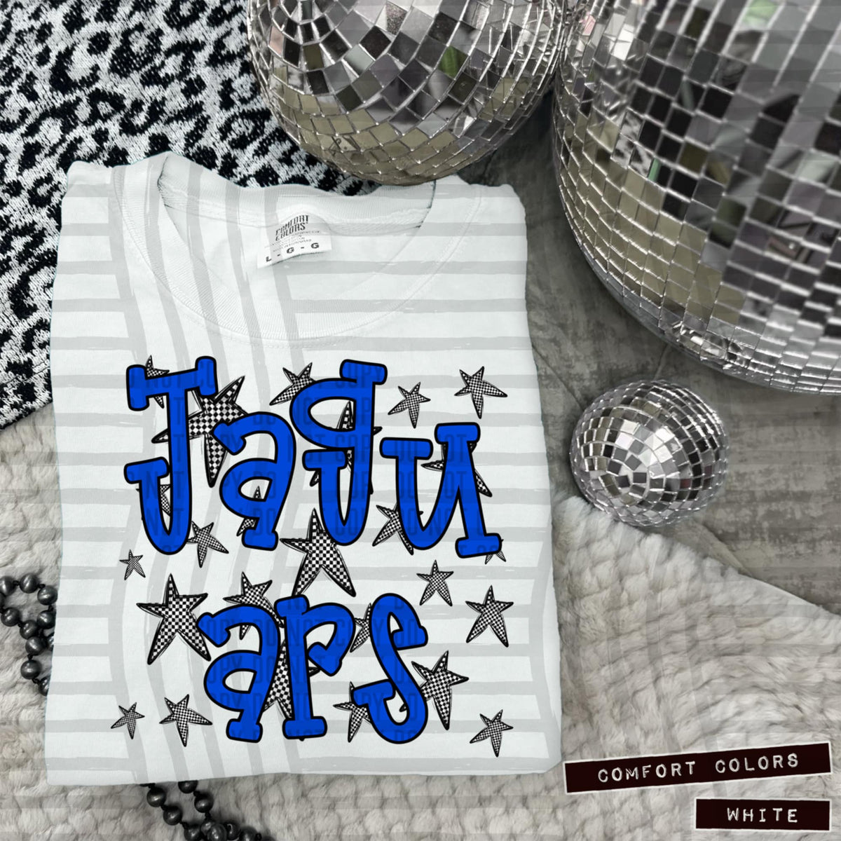 Blue Staggered Mascots (Caplinger)