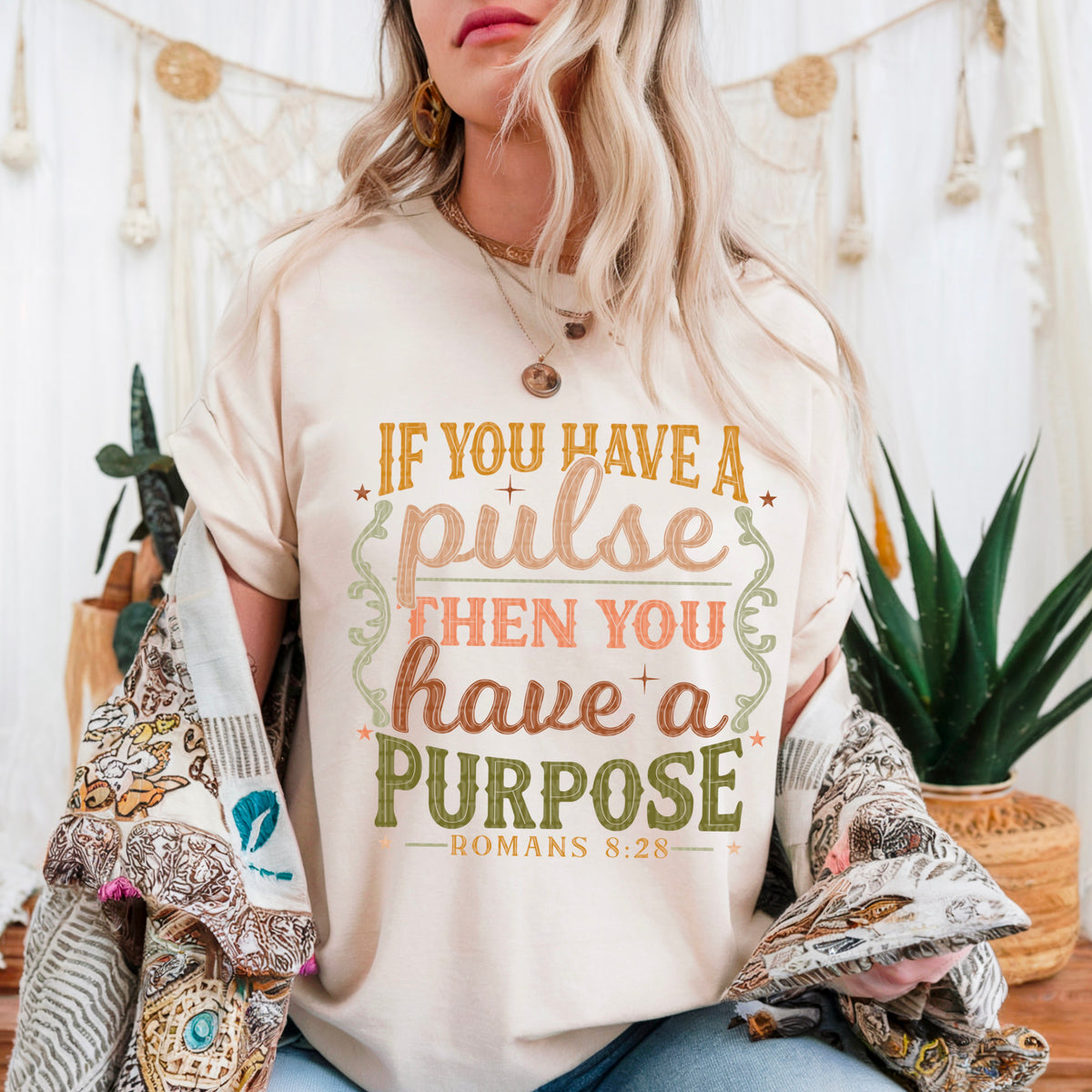 If you have a pulse then you have a purpose COLORFUL 95452 DTF transfer