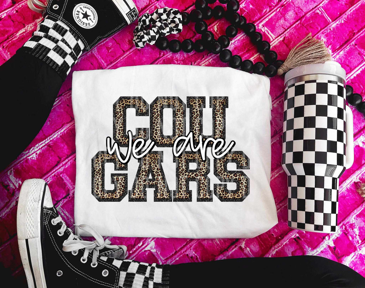 We are cougars leopard filled (caplinger) 70947 DTF transfer