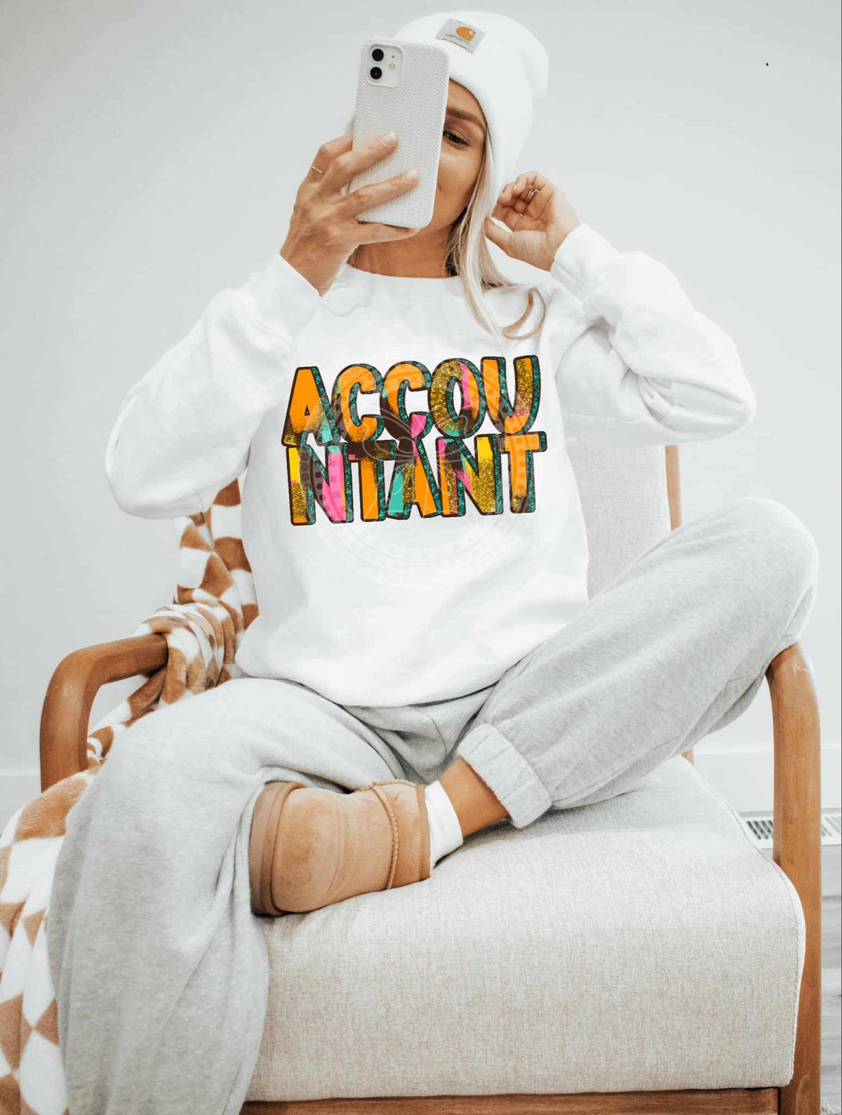 Accountant brushstroke (C’s) 84068 DTF transfer