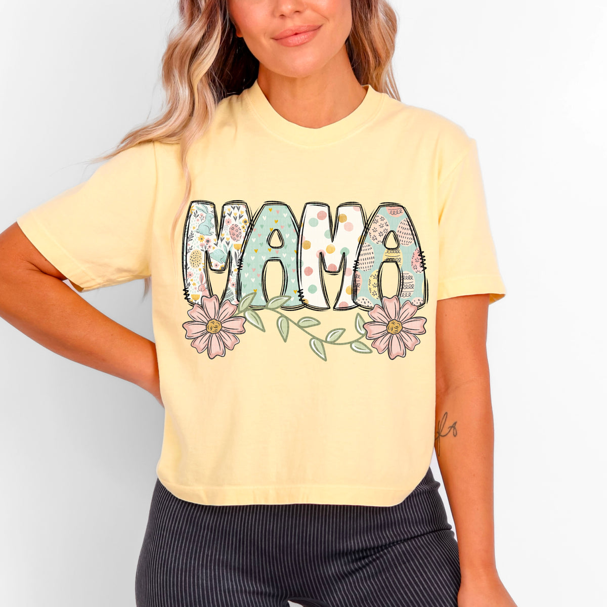 Mama blue Easter (SDD) 85921 DTF transfer