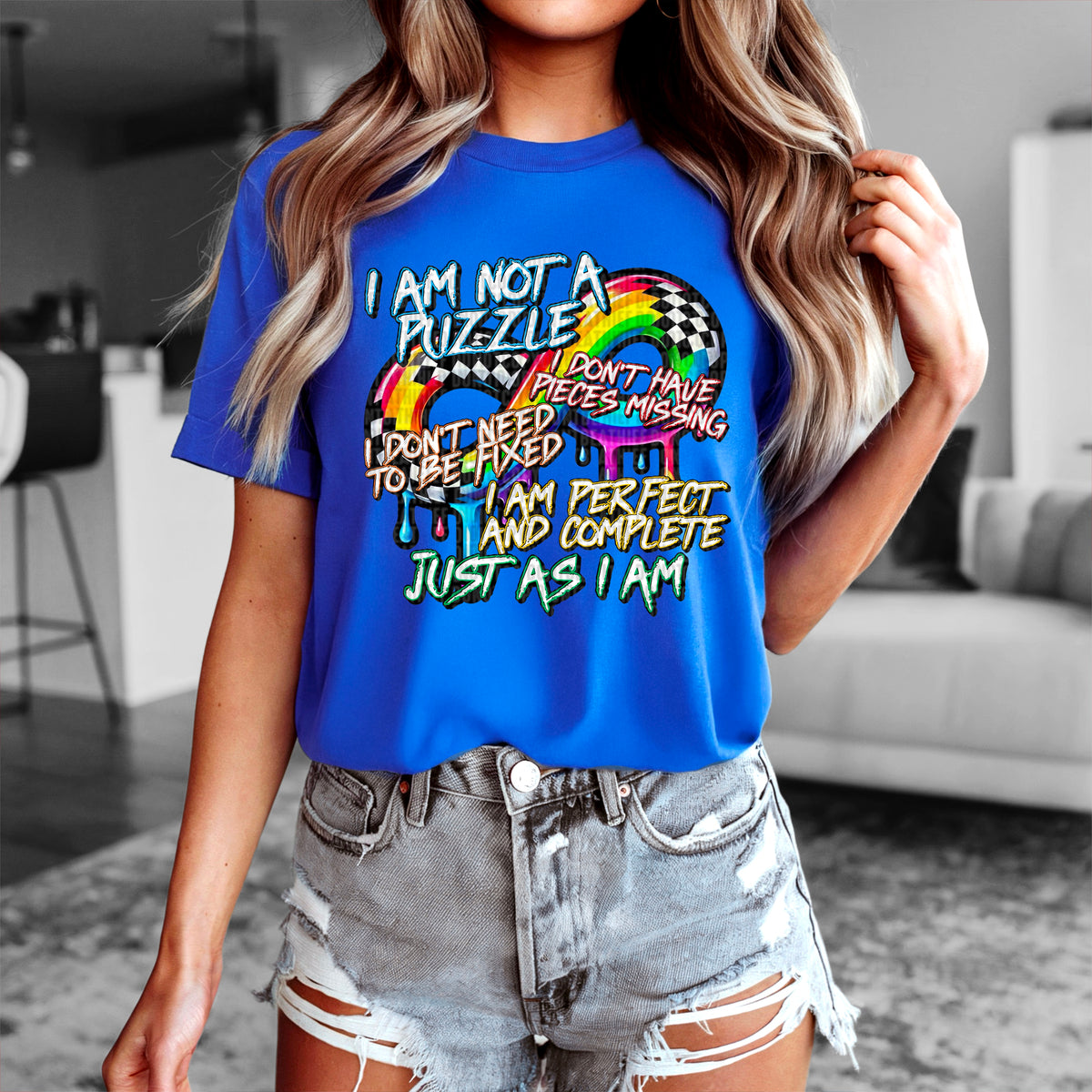 I am not a puzzle 90454 DTF transfer