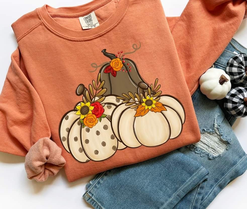 Neutral pumpkins (S&G) 58734 DTF transfer