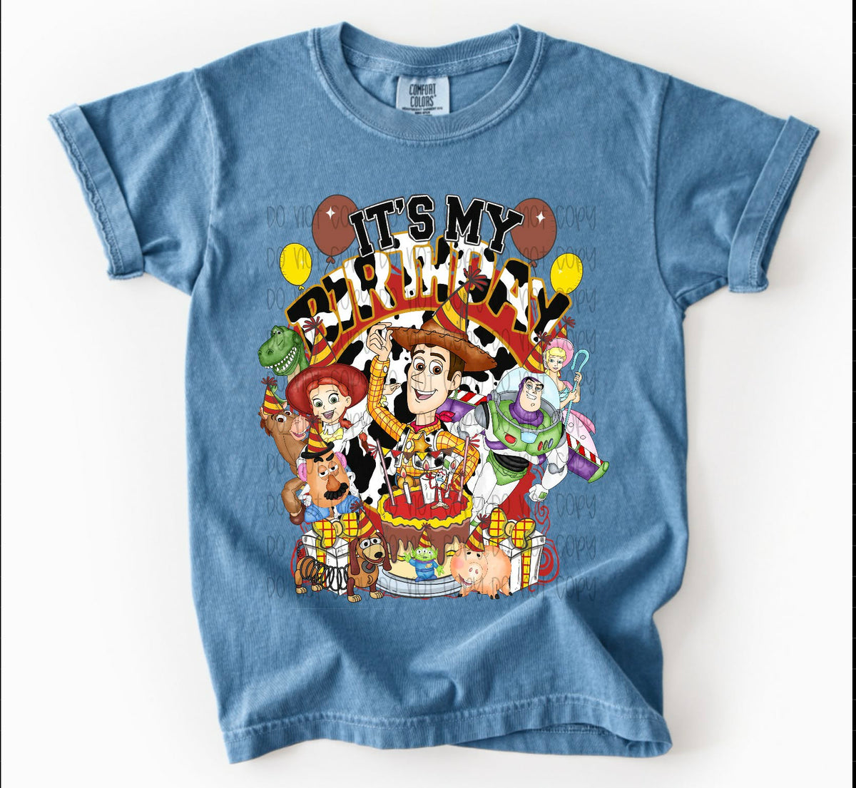 Toy Birthday (SDD) DTF transfer