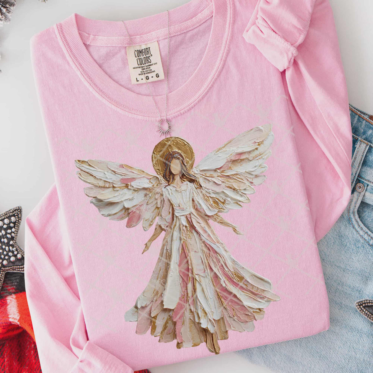 Faux Painted Angel (TTD) DTF Transfer