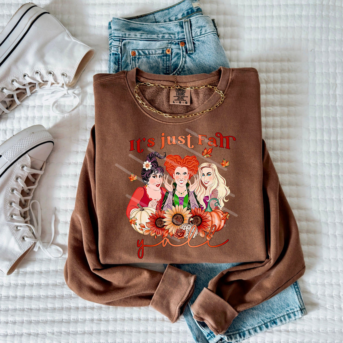 It’s just Fall yall witches 113954 DTF transfer